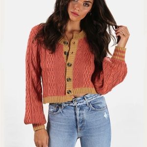 For Love & Lemons ‘Sierra’ Asymmetrical Cardigan